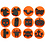 Creativ Company Foam stempels, Halloween, d 7,5 cm, dikte 2,5 cm, 6 stuk/ 1 doos