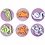 Creativ Company Foam stempels, dieren, d 7,5 cm, dikte 2,5 cm, 6 stuk/ 1 doos