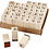 Creativ Company Stempels, afm 13x13 mm, ca. 8 mm, 42 div/ 1 doos
