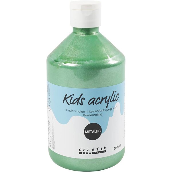 A-color Acrylverf Metallic, metallic, lichtgroen, 500 ml/ 1 fles