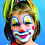 Eulenspiegel Eulenspiegel Schmink - Motieven set, clown, diverse kleuren, 1 set