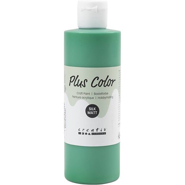 Plus Color Plus Color Acrylverf, brilliant groen, 250 ml/ 1 fles