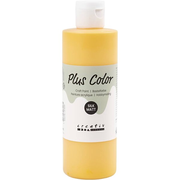 Plus Color Plus Color Acrylverf, yellow sun, 250 ml/ 1 fles