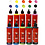 Creativ Company 3D liner, diverse kleuren, 10x100 ml/ 1 doos