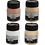 Schjerning Hobbyverf Metallic, afm 5190, 5102, 5104, 5110, koper, licht goud, medium goud, zilver, 4x250 ml/ 1 doos
