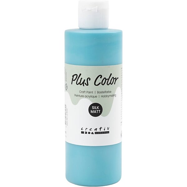 Plus Color Plus Color Acrylverf, turquoise, 250 ml/ 1 fles