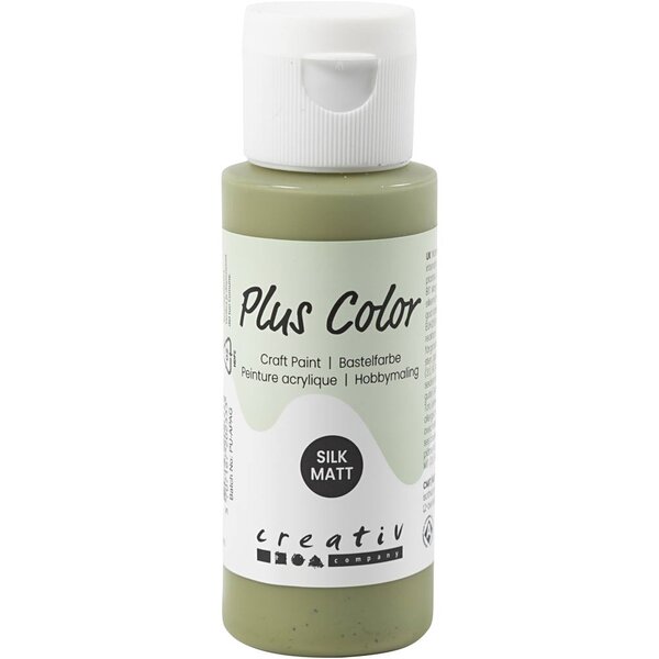 Plus Color Plus Color Acrylverf, eucalyptus, 60 ml/ 1 fles