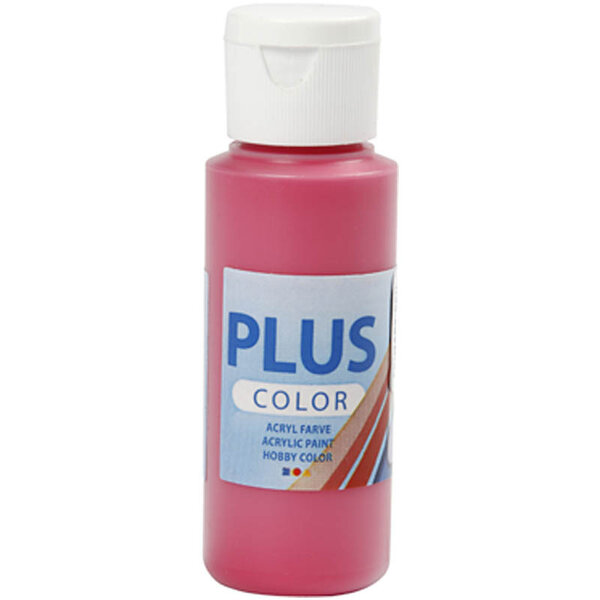 Plus Color Plus Color Acrylverf, primair rood, 60 ml/ 1 fles