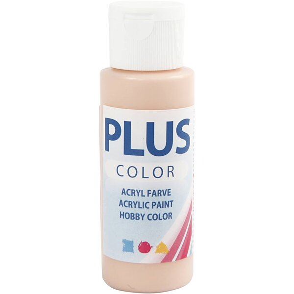 Plus Color Plus Color Acrylverf, peach, 60 ml/ 1 fles