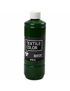 Creativ Company Textielkleur, gras groen, 500 ml/ 1 fles