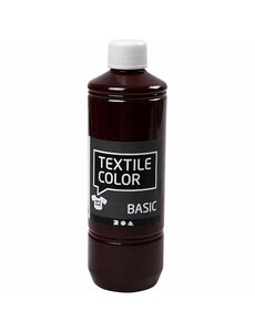 Creativ Company Textielkleur, aubergine, 500 ml/ 1 fles