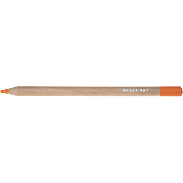 EDU3 Edugreen Jumbo Kleurpotloden, vulling 5 mm, oranje, 10 stuk/ 1 doos