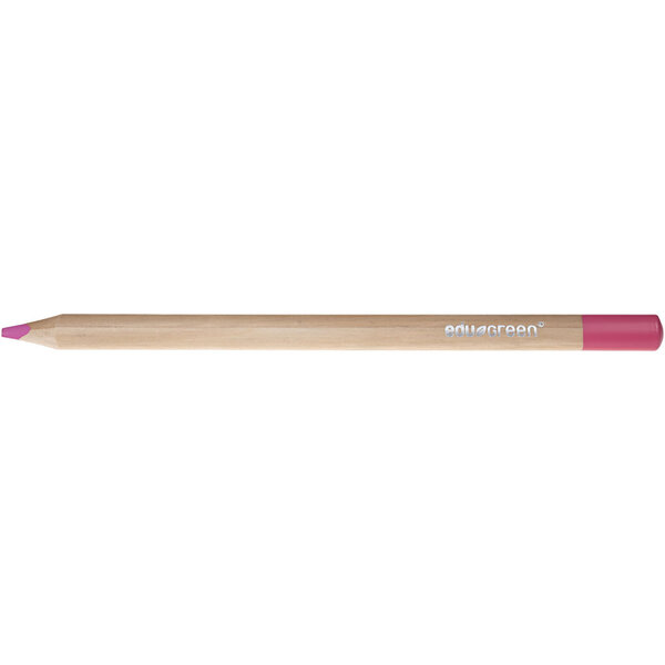 EDU3 Edugreen Jumbo Kleurpotloden, vulling 5 mm, roze, 10 stuk/ 1 doos