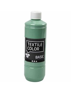 Creativ Company Textielkleur, zeegroen, 500 ml/ 1 fles