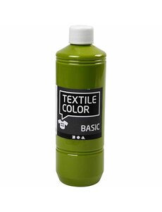 Creativ Company Textielkleur, kiwi, 500 ml/ 1 fles