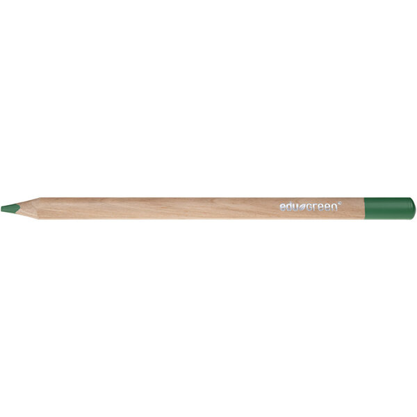EDU3 Edugreen Jumbo Kleurpotloden, vulling 5 mm, groen, 10 stuk/ 1 doos