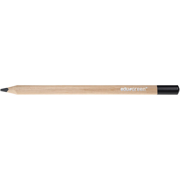 EDU3 Edugreen Jumbo Kleurpotloden, vulling 5 mm, zwart, 10 stuk/ 1 doos
