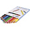 EDU3 Edu Jumbo Kleurpotloden, dikte 10 mm, vulling 5 mm, diverse kleuren, 12 stuk/ 1 doos