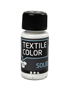 Creativ Company Textielkleur, dekkend, wit, 50 ml/ 1 fles