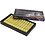 Gallery Oliepastel, L: 7 cm, d 11 mm, dikte 11 mm, citroengeel, 12 stuk/ 1 doos
