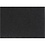 Creativ Company Opstrijkfolie, A5, vel 148x210 mm, glitter, zwart, 1 vel
