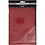 Creativ Company Opstrijkfolie, A5, vel 148x210 mm, glitter, rood, 1 vel
