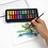 Colortime Aquarelset, afm 12x30 mm, diverse kleuren, 24 kleur/ 1 doos