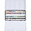 Creativ Company Art Aquarelverf, ½-pan, afm 10x15x20 mm, standaardkleuren, 48 kleur/ 1 doos