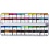 Creativ Company Art Aquarelverf, ½-pan, afm 10x15x20 mm, standaardkleuren, 48 kleur/ 1 doos