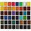 Creativ Company Art Aquarelverf, ½-pan, afm 10x15x20 mm, standaardkleuren, 48 kleur/ 1 doos