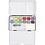 Creativ Company Art Aquarelverf, metallic kleuren, 12 kleur/ 1 doos