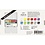 Creativ Company Art Aquarelverf, metallic kleuren, 12 kleur/ 1 doos
