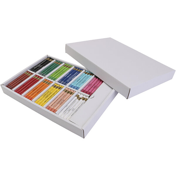 Mungyo Aquarelkrijt, diverse kleuren, 144 stuk/ 1 doos