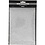 Creativ Company Opstrijkfolie, A5, vel 148x210 mm, glitter, zilver, 1 vel