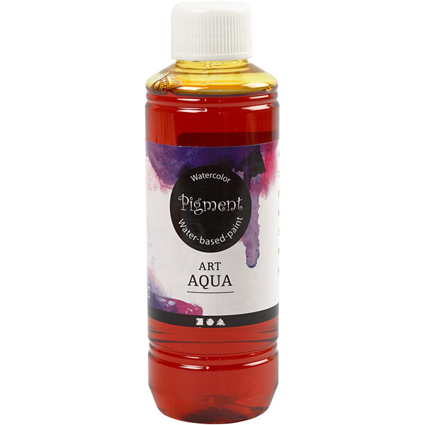 Pigment Vloeibare Aquarelverf, geel, 250 ml/ 1 fles