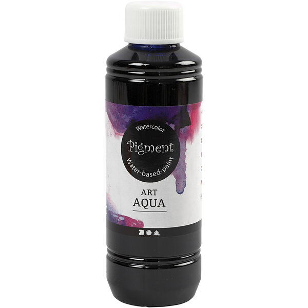 Pigment Vloeibare Aquarelverf, marineblauw, 250 ml/ 1 fles