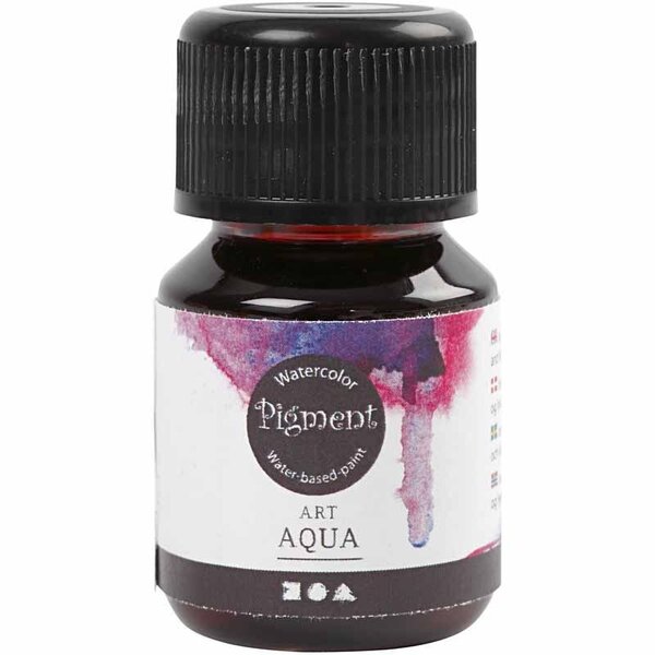 Pigment Vloeibare Aquarelverf, rood, 30 ml/ 1 fles
