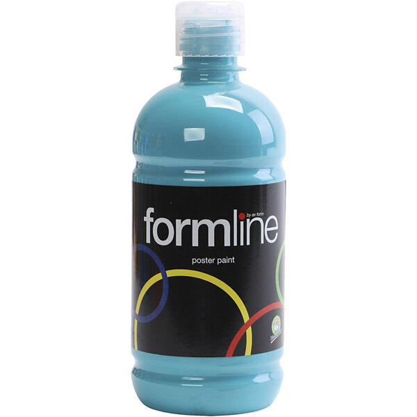 Creativ Company Tempera Verf Mat, turquoise, 500 ml/ 1 fles