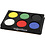 Colortime Waterverf, H: 19 mm, d 57 mm, primair kleuren, 1 doos