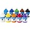 Creativ Company Tempera Verf Mat, diverse kleuren, 10x500 ml/ 1 doos