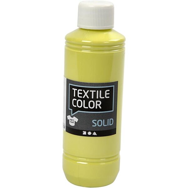 Creativ Company Textielkleur, dekkend, kiwi, 250 ml/ 1 fles