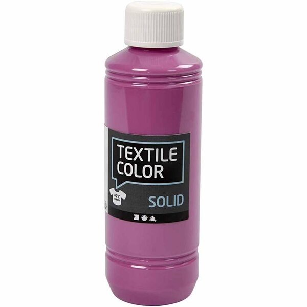 Creativ Company Textielkleur, dekkend, fuchsia, 250 ml/ 1 fles