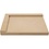 Houten linoleumhouder, afm 25x29 cm, rechtshandig, 1 stuk