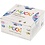 Kreul Mucki Vingerverf, metallic blauw, goud metallic, metallic roze, zilver metallic, 4x150 ml/ 1 doos