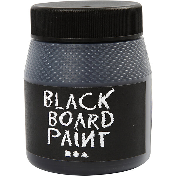 Creativ Company Schoolbordverf, zwart, 250 ml/ 1 doos