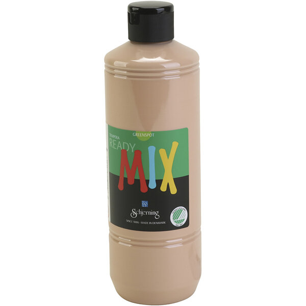 Greenspot Plakaatverf, matt, beige, 500 ml/ 1 fles