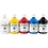 Creativ Company Acryl Verf, semi-glanzend, primair kleuren, 5x500 ml/ 1 doos