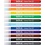 Berol Berol Colourfine, d 10 mm, lijndikte 0,3-0,7 mm, diverse kleuren, 42 stuk/ 1 Doosje