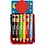 GIOTTO Kleurpotloden, L: 10,5 cm, dikte 13 mm, vulling 6 mm, diverse kleuren, 6 stuk/ 1 doos