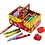 GIOTTO Kleurpotloden, L: 10,5 cm, d 13 mm, vulling 6 mm, diverse kleuren, 36 stuk/ 1 doos